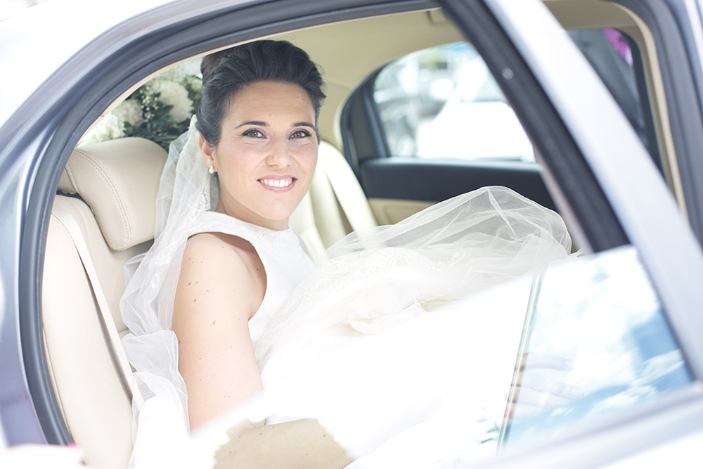 Llegada de la novia